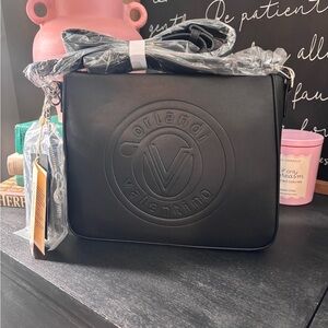Valentino Orlandi Black Crossbody Bag NWT